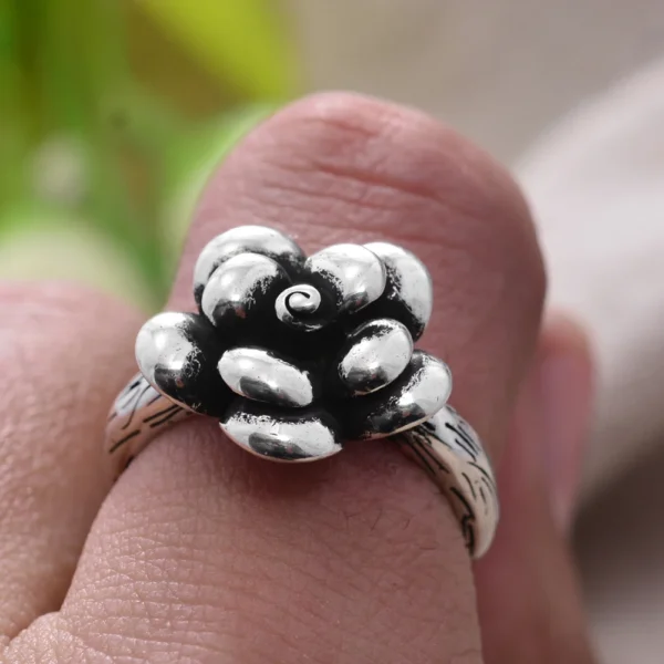 Flower ring rose Sweet Gift For Girlfriend - Image 2