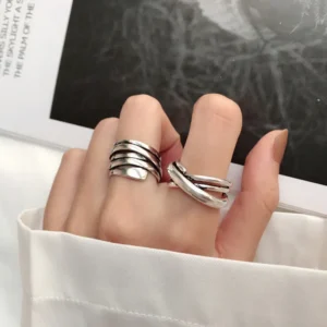 simple silver ring