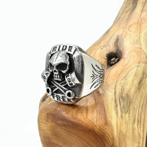 Biker Rings Skeleton Your Spirit with for All - Image 5