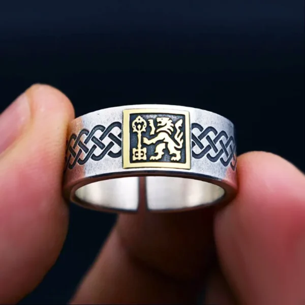 lion ring for men courage and valor Birthday Gift - Image 2