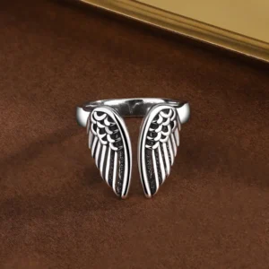 angel wing ring