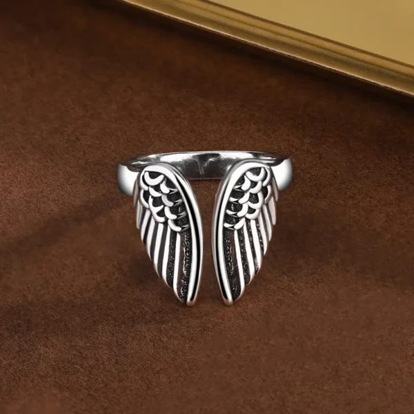 angel wing ring