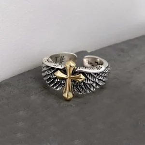 angel wing ring 