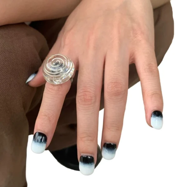 Face ring Baby Fashion Crochet Finger Alloy - Image 8