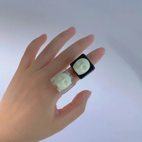 Face ring Baby Fashion Crochet Finger Alloy - Image 5