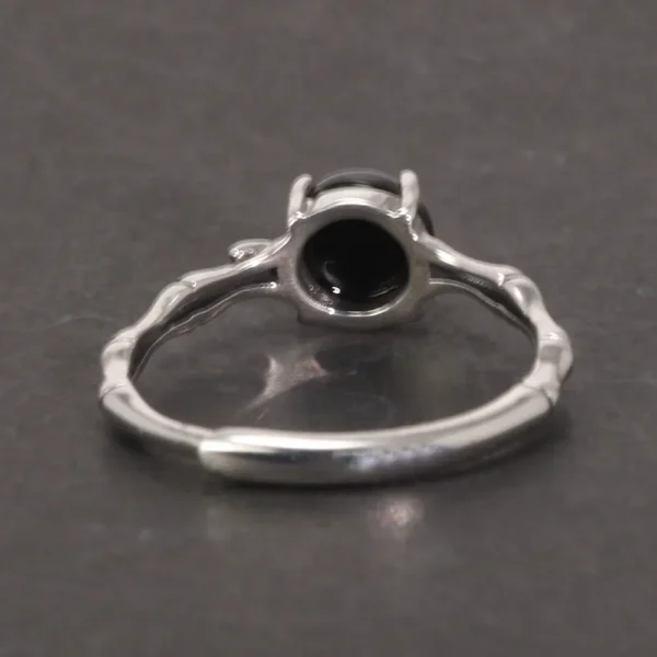 Stone Black silver ring the best design - Image 4